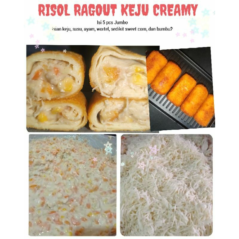 Risol Premium Ragout Keju Creamy Frozen