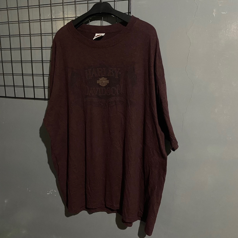 Kaos T Shirt Harley Davidson F&S Copyright 1998 Second