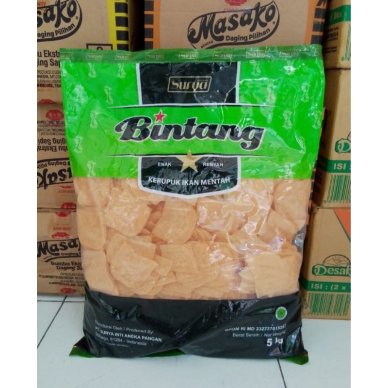 

Krupuk udang cap bintang
