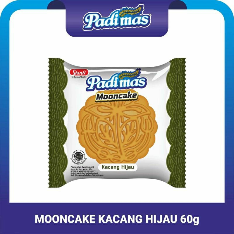 

Padi mas mooncake pia rasa kacang hijau 2pc@60g