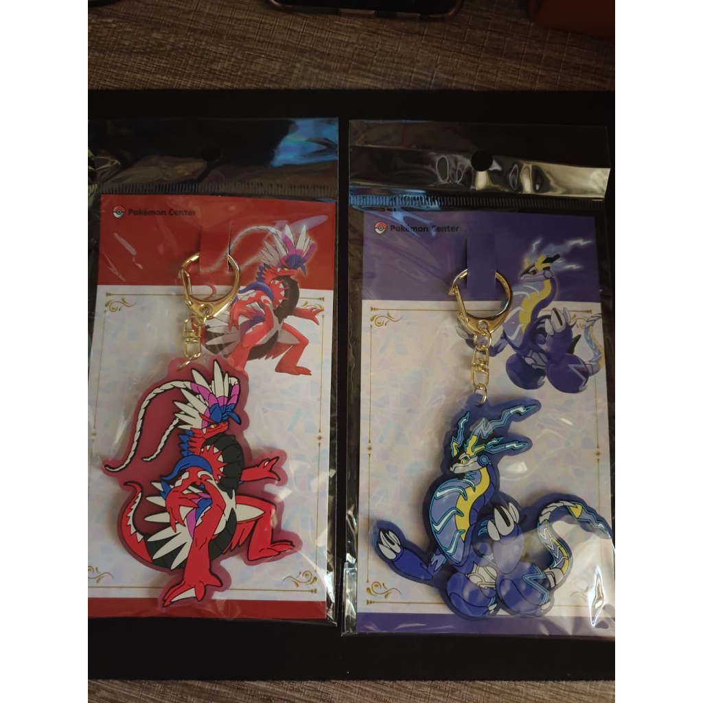 Pokemon Center - Gantungan Kunci / Key Chain Pokemon Set of 2