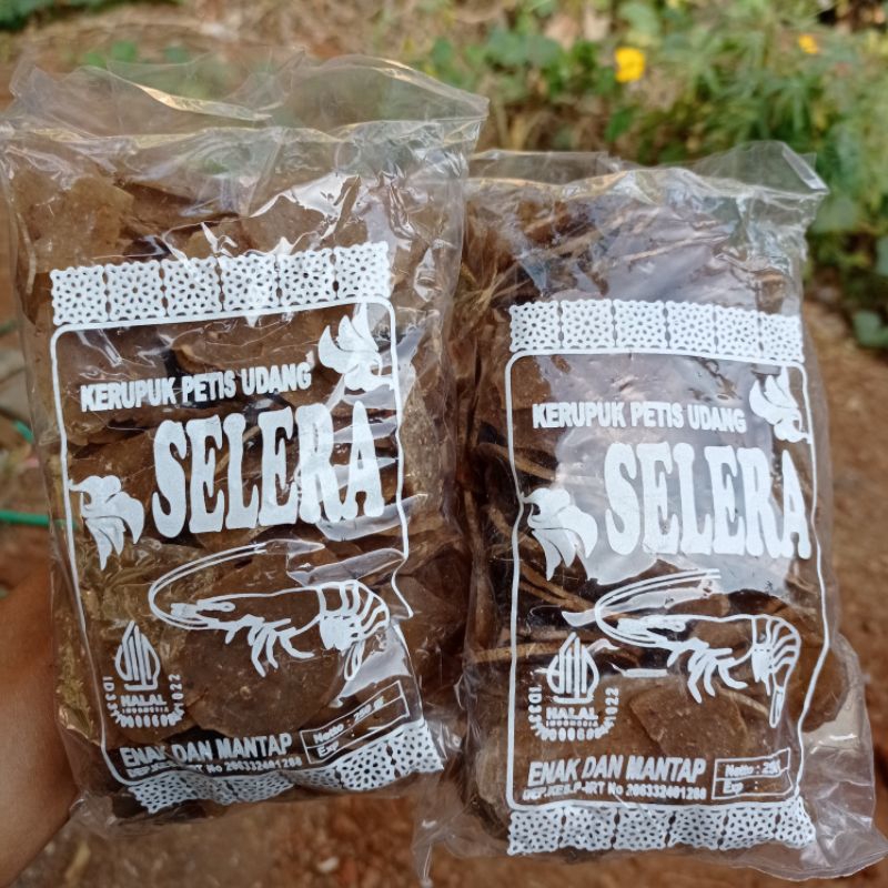 

KERUPUK PETIS MENTAH SELERA