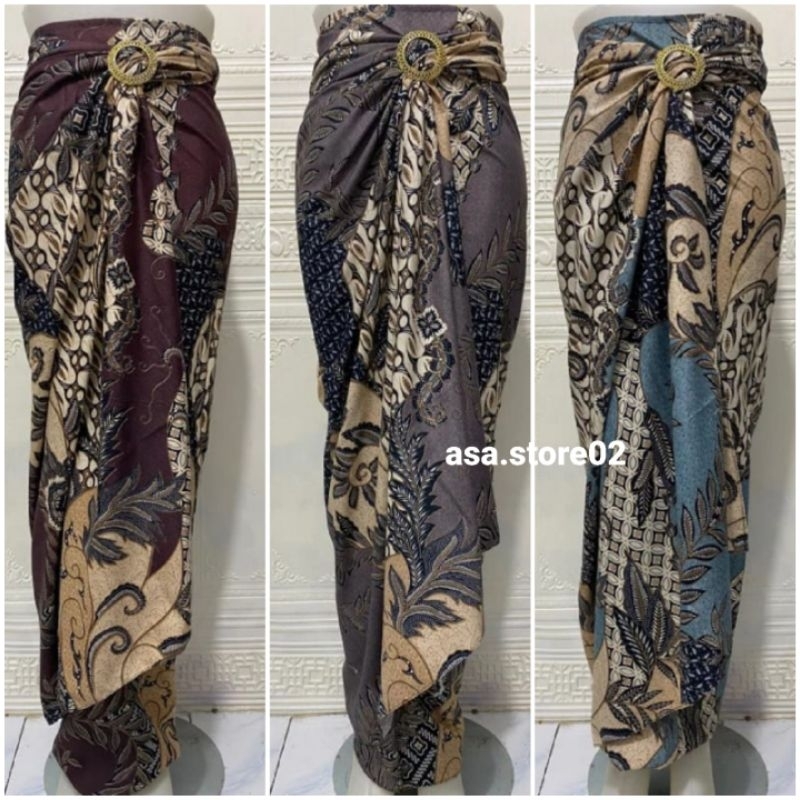 Rok Lilit Batik FREE RING BELT/ROK LILIT Kebaya/Rok Wisuda/Jarik Lilit