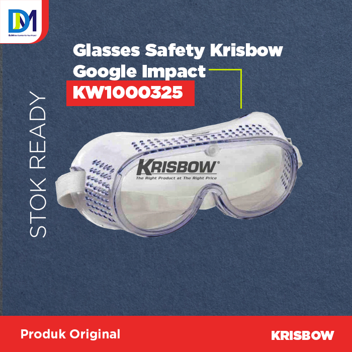Kacamata Safety Glasses Krisbow Google Goggle Impact KW1000325 Clean