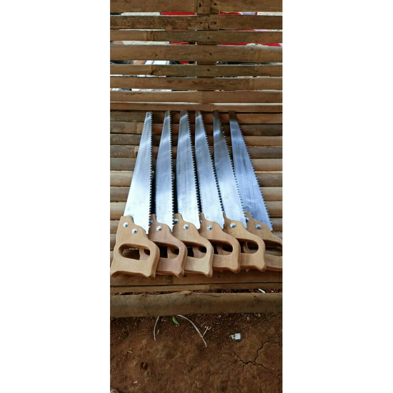 Gergaji kayu buat potong siap pakai