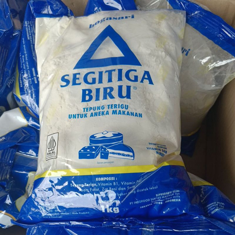

Segitiga Biru Terigu kemasan sesuai foto