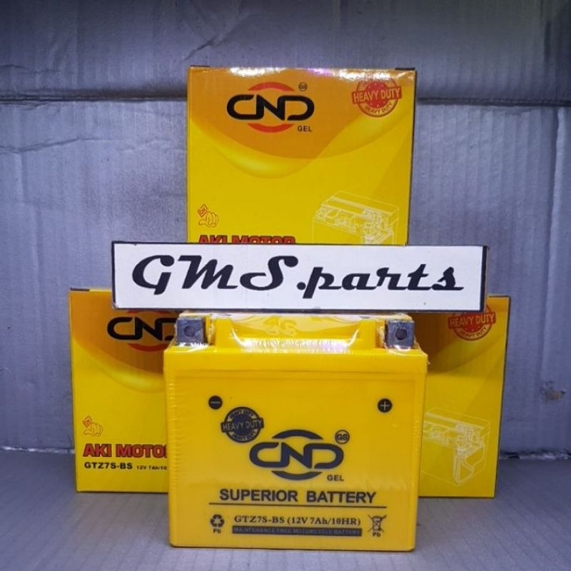 AKI CND/DND GTZ7S VARIO 125, VARIO 150, PCX 150, ALL NEW BEAT FI ESP ISS, ALL NEW SCOOPY ESP ISS, CB