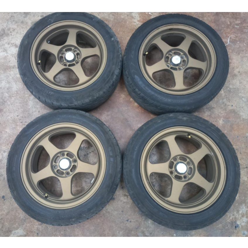 Velg Spoon R15 Ban 185 55 Velg Bekas Mobil Sigra Calya Agya Brio Ayla Sirion Datsun