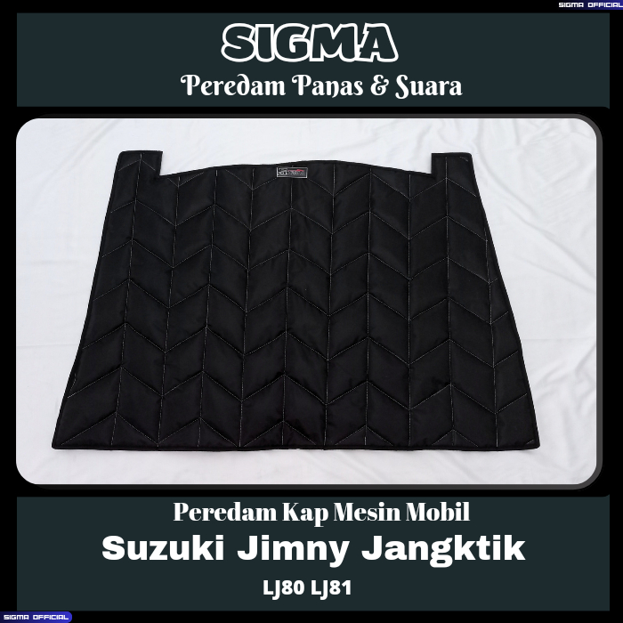 Peredam Panas Dan Suara Kap Mesin Mobil Suzuki Jimny Jangkirk LJ80
