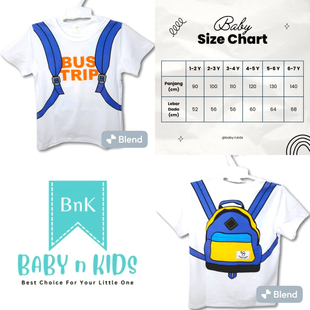[IMPORT] KAOS ANAK LAKI-LAKI MOTIF DEPAN BELAKANG / Kaos Fashion Anak / 1-2 Tahun / 3-4 Tahun / 4-5 