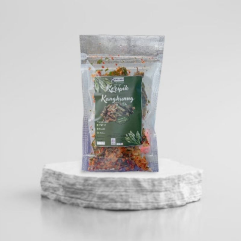 

Keripik kangkung Manyane 45gr Rasa Pedas
