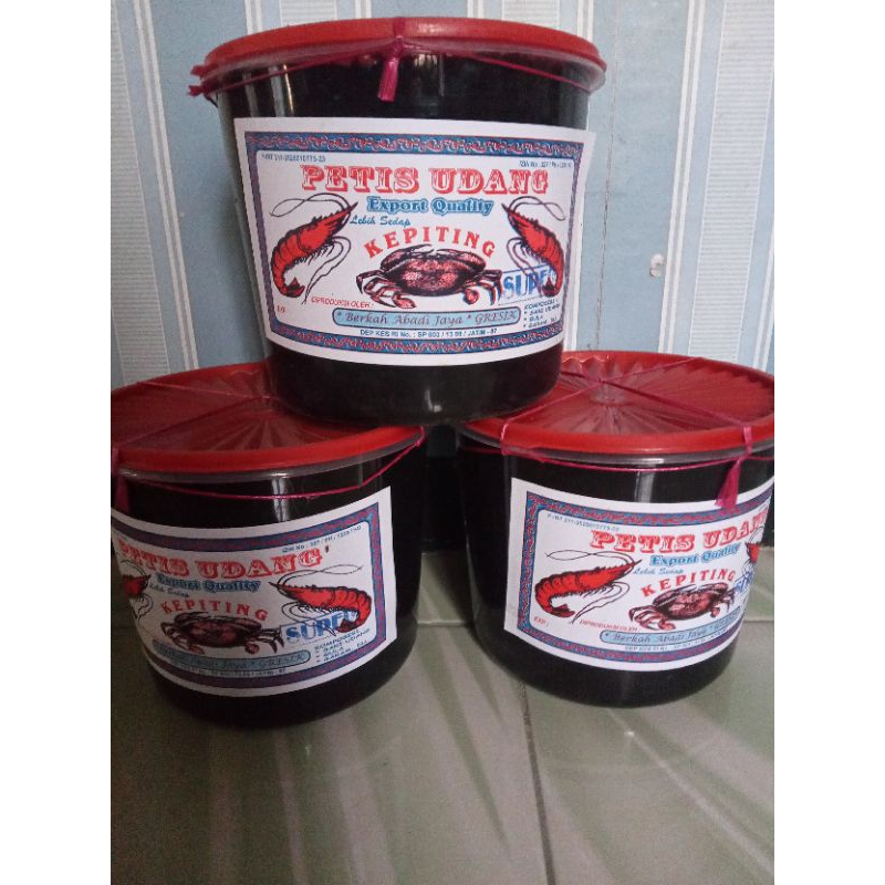 

petis udang super Gresik kurleb 6kg