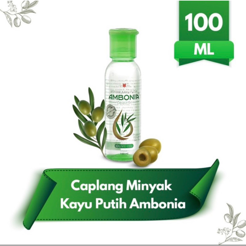 CAP LANG MINYAK KAYU PUTIH AMBONIA 100ml ORIGINAL CAP LANG