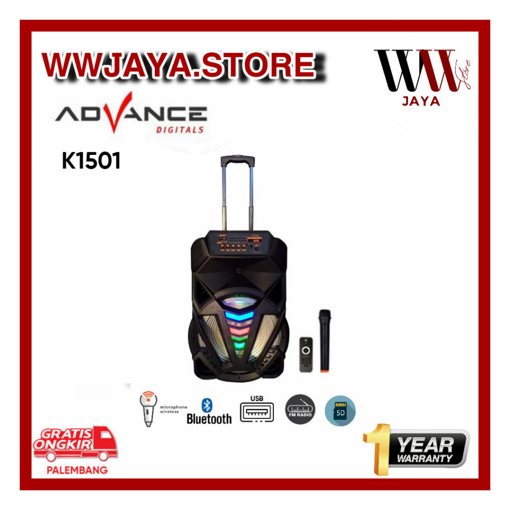 Speaker Portable Advance K1501/K1506 Speaker Advance