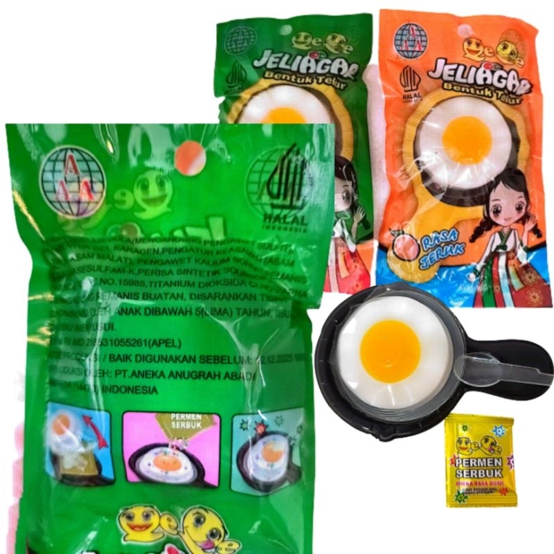 

Maknyuss1 Jeliagar Permen Jeli Telur Isi 10Pc
