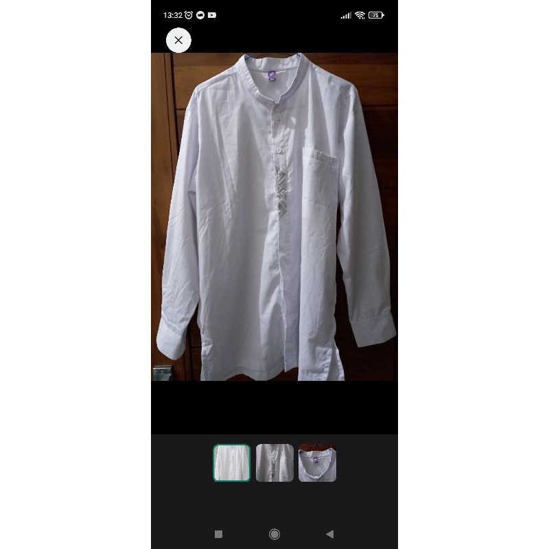 baju koko preloved kamko syadat rabbani kak fajar