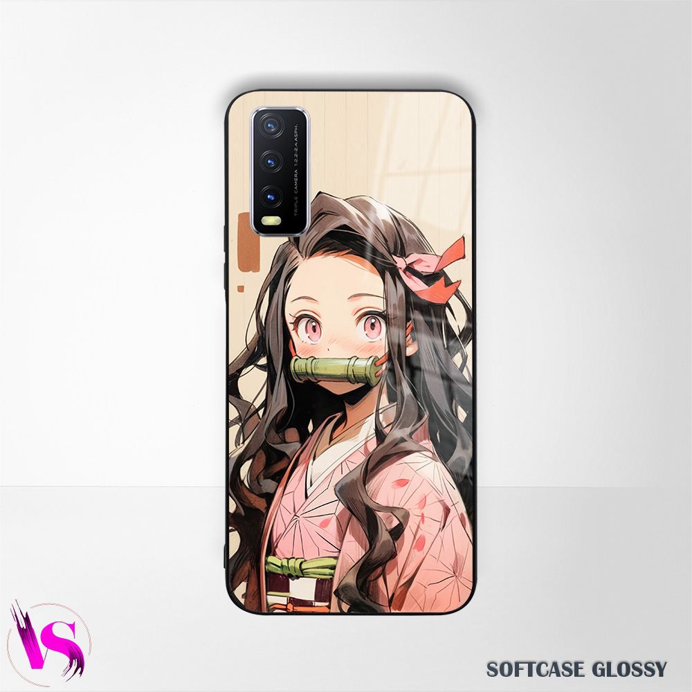Softcase Kilau VIVO Y12S Y20 Y20S Y20i Y20T |VN25| VIVO Case Glossy Pic HD | Kesing Silikon Premium 