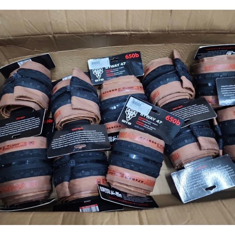 T. BAN LUAR WTB VENTURE 650BX47C Toad Ban Gravel 27.5 Tanwal Tubless WTB 650b