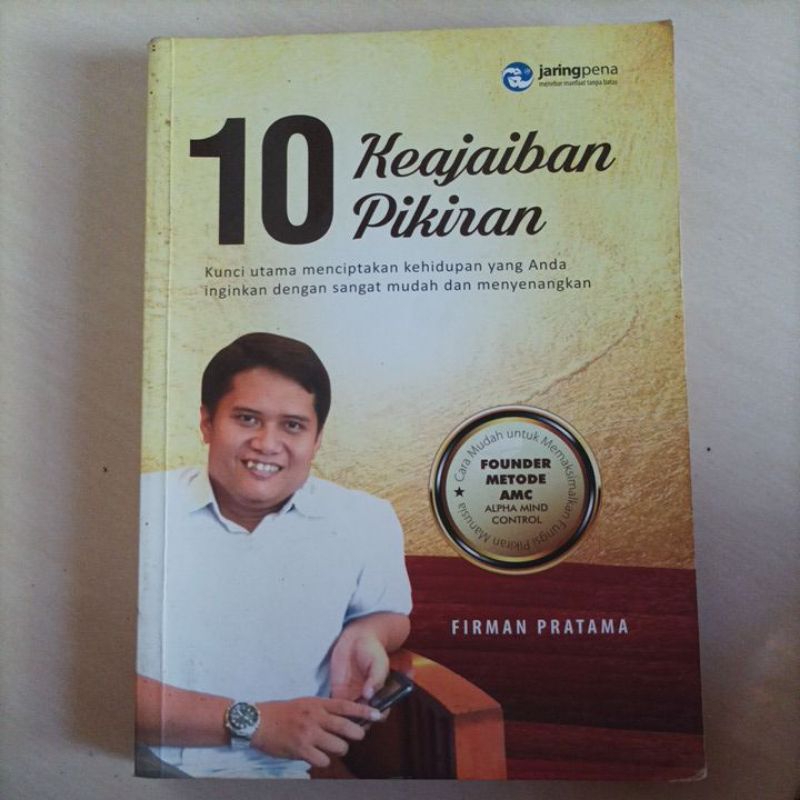 BUKU 10 KEAJAIBAN PIKIRAN 100% ORIGINAL