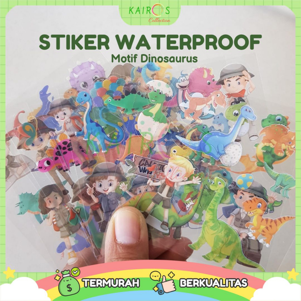 

Sticker Kartun Korea Bahan PVC Karakter Boy [ECER] 1 LEMBAR / Stiker Waterprooft