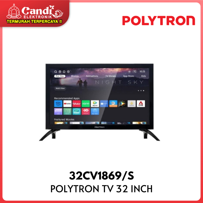 POLYTRON Smart Digital TV 32 Inch 32CV1869/S