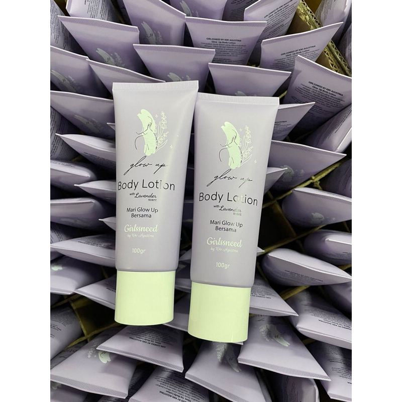 Handbody Glow up Girlssneed By Kiki Agustina 100ML UNTUK MEMUTIHKAN KULIT | Glow Up HB | HB Glow up 