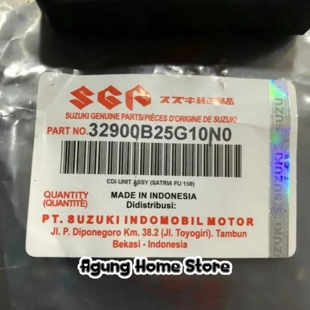 CDI ECU ORIGINAL UNIT MOTOR SUZUKI SATRIA FU 150, SATRIA OLD