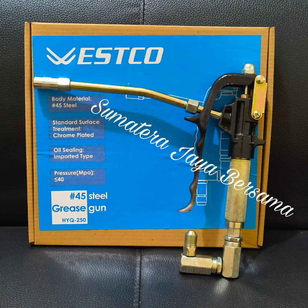 Gun pompa gemuk angin Grease gun Handle Stik Grease pump Westco