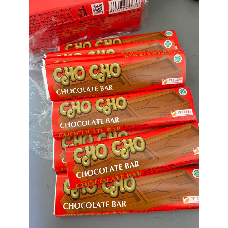 

Cho Cho chocolate bar/ coklat jadul/ jajanan jaman dulu/ snack/ hampers/ hadiah