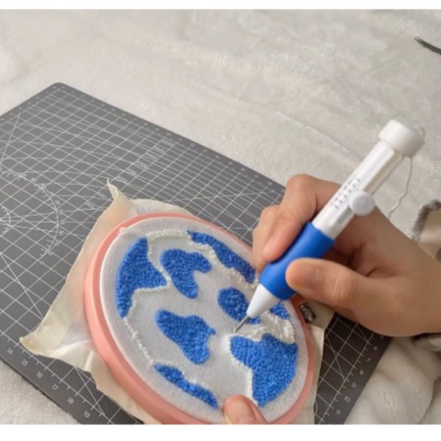 Kain & Flanel untuk Punch Needle Siap Pakai