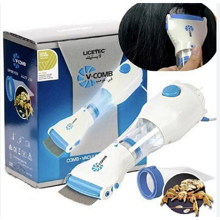 ✨nicholplatforme✨Sisir kutu rambut elektrik Vcomb Sedot kutu Vacuum/ SERIT PENGHILANG SISIR KUTU ELE