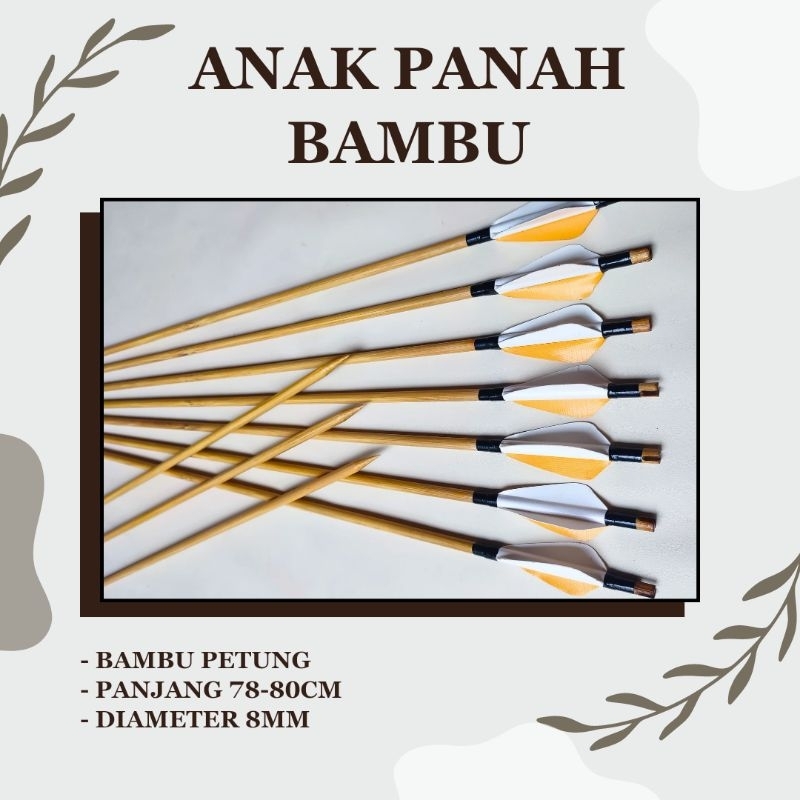 ANAK PANAH BAMBU MURAH...