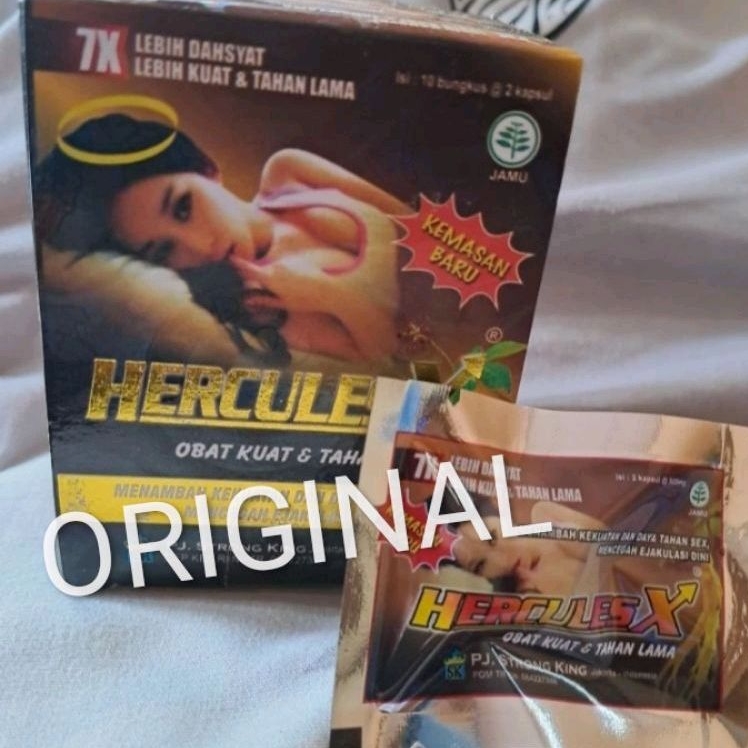 Kapsul Hercules X Original (Privasi Aman)