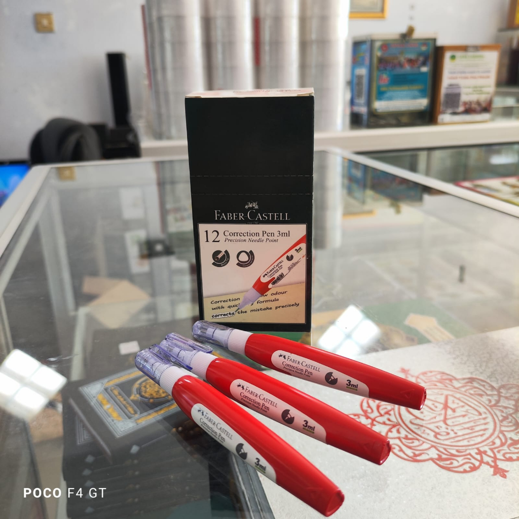 

Tipex / correction pen / stipo Faber castell 3 ml & 5 ml