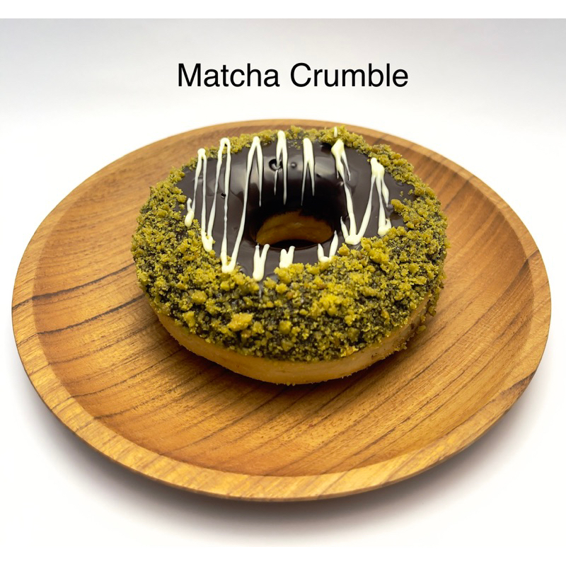 

Matcha crumble donat