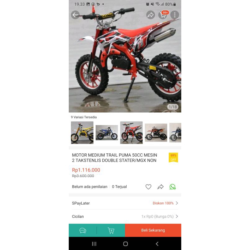 mini trail rangka vlg ban.