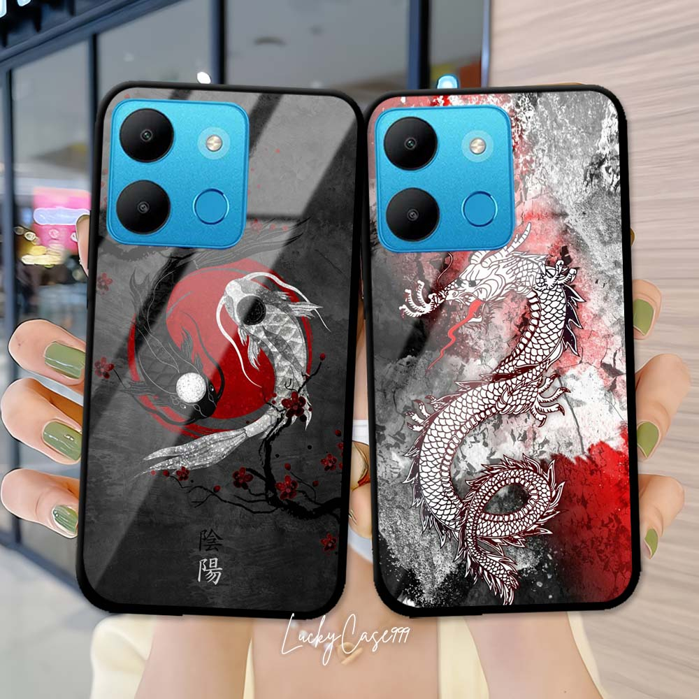 LS783 Softcase Kilau Infinix Smart 7 Smart 6 Ram 2 Ram 3 Smart 5 Softcase Kaca Akrilik Infinix Smart