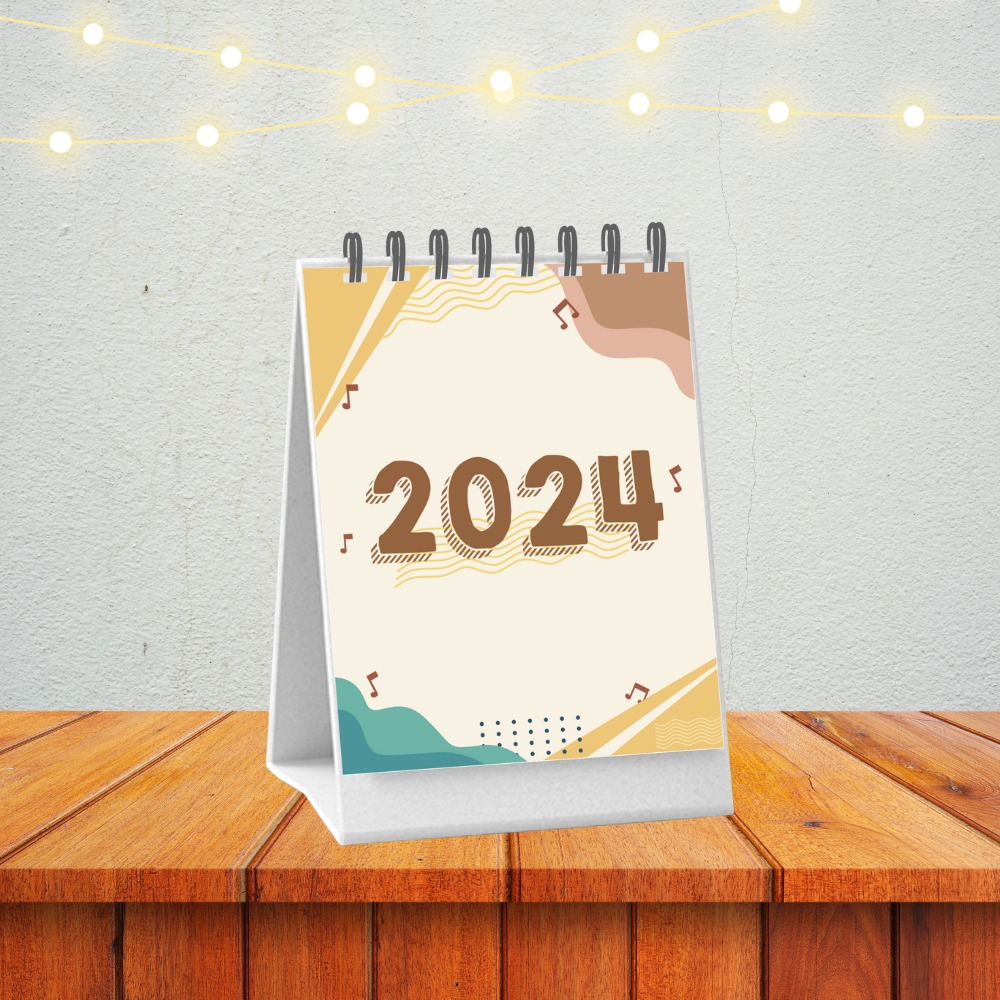 

KALENDER 2024 MINI KALENDER MEJA MINI Aesthetic