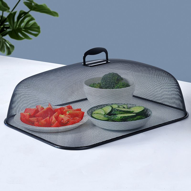 TUDUNG SAJI ESTETIK / PENUTUP MAKANAN MINIMALIS / RECTANGULAR MESH FOOD COVER - TUDUNG SAJI KAWAT