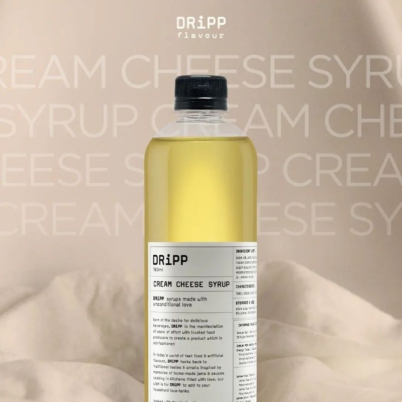 

Dripp Syrup Cream Cheese 760ml