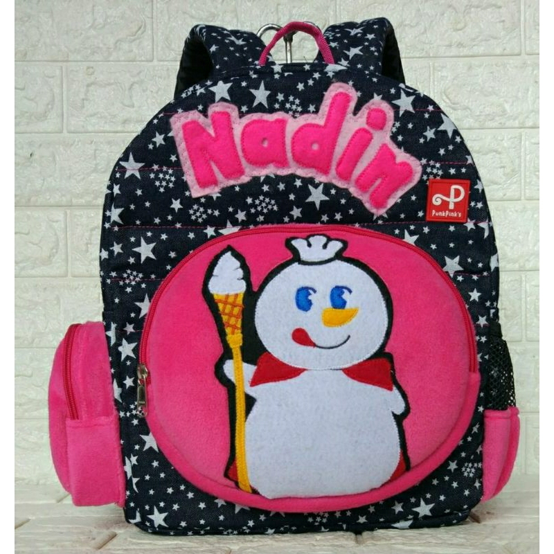 Tas Nama / Tas Karakter Punkpinks/ Tas mixue/ mixue/ ice cream/ es krim/ mixue tas