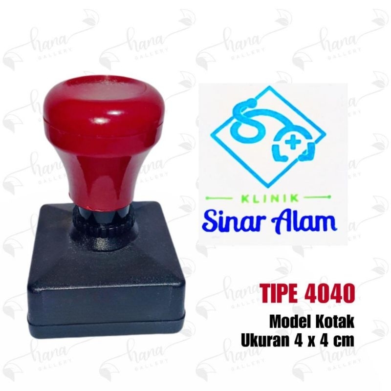 

Stempel Flash Warna Kotak / Stempel Kantor / Toko