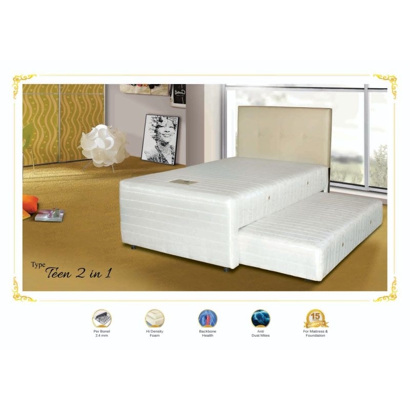 Springbed Sinomax Bed Dorong Teen 2 in 1 by Empire