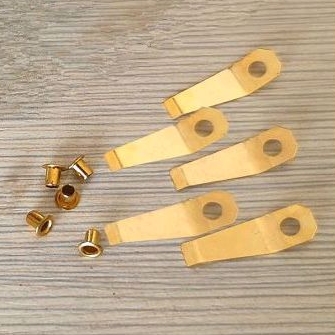 Zippo Sparepart BRASS Cam Spring + Rivet Kuningan (1 set)