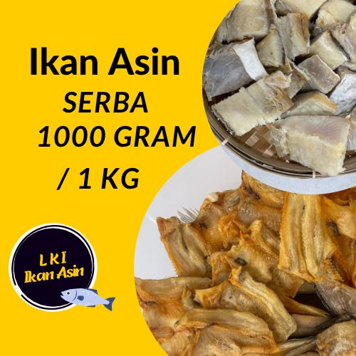 

ANEKA IKAN ASIN SERBA 1 KG.