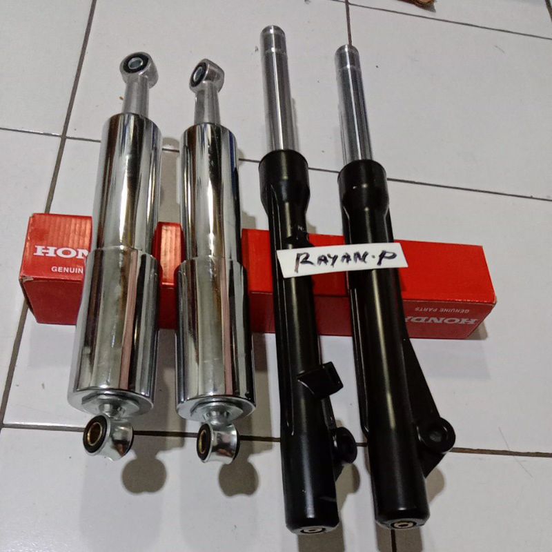 sok depan  + belakang Astrea grand Astrea prima legenda 4pcs