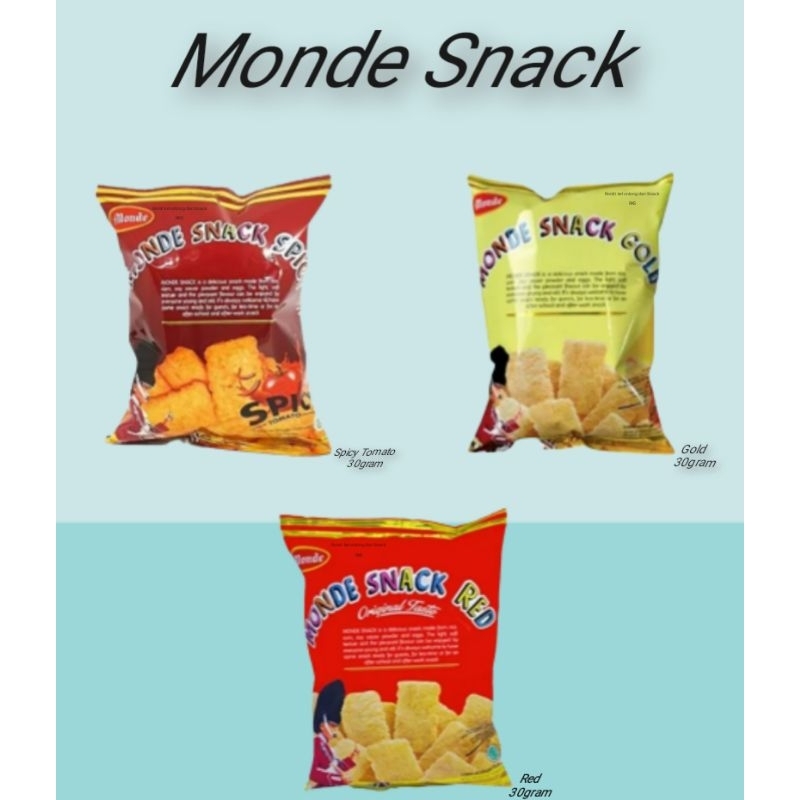 

Monde Serena Snack Gold / Red / Spicy Tomato 27gr