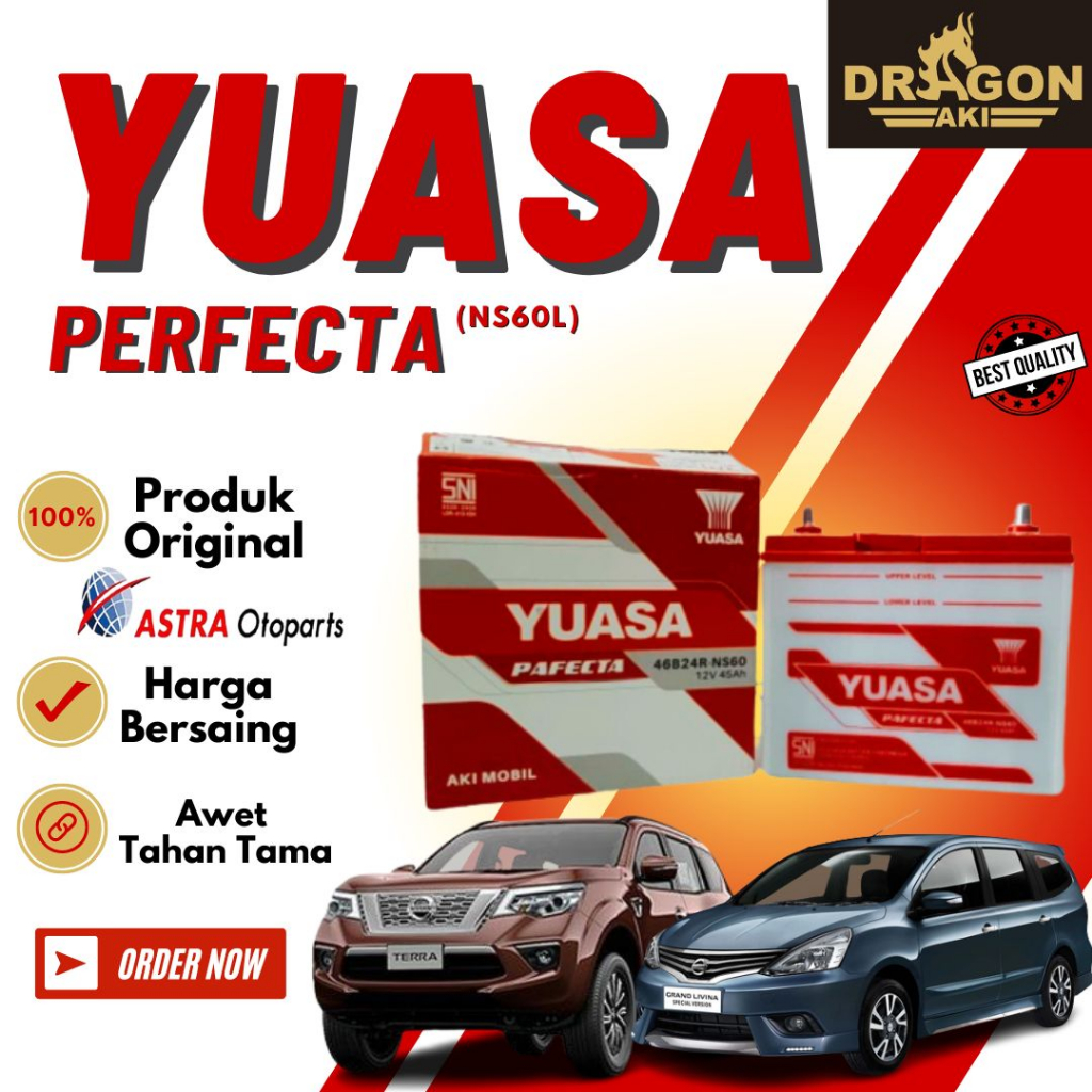 Aki Mobil Yuasa Ns60l