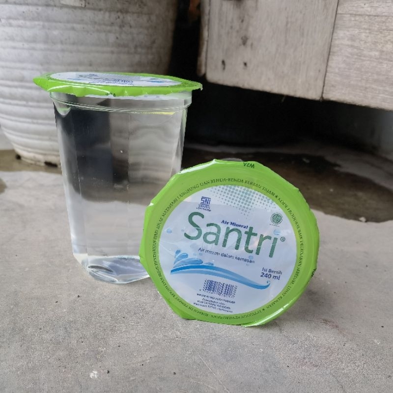 

(COD) (ANTAR) SANTRI Air Mineral Dalam Kemasan