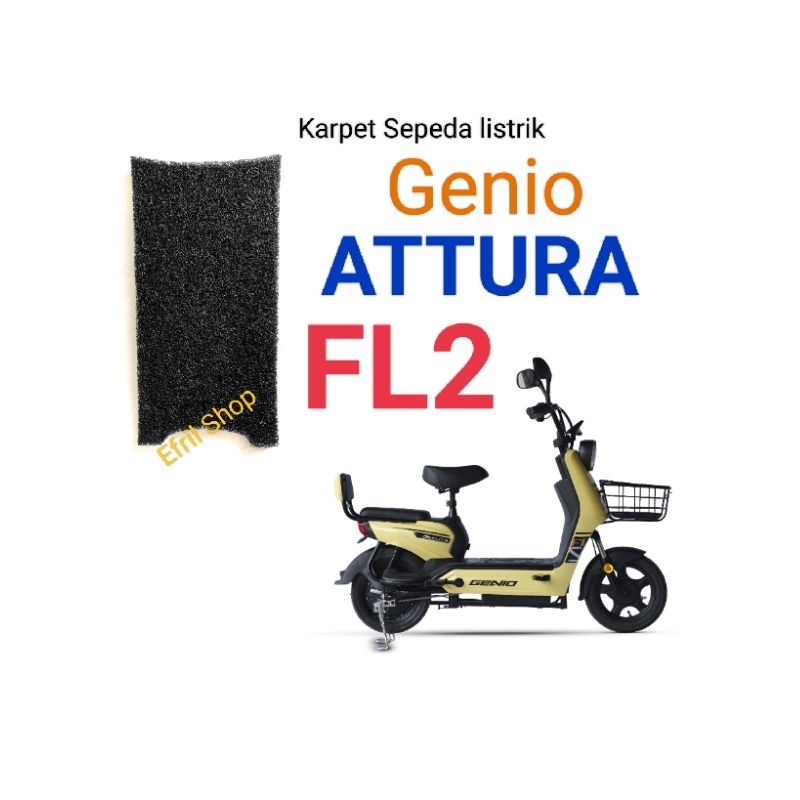 Karpet sepeda motor listrik Genio Attura FL-2 Attura FL2